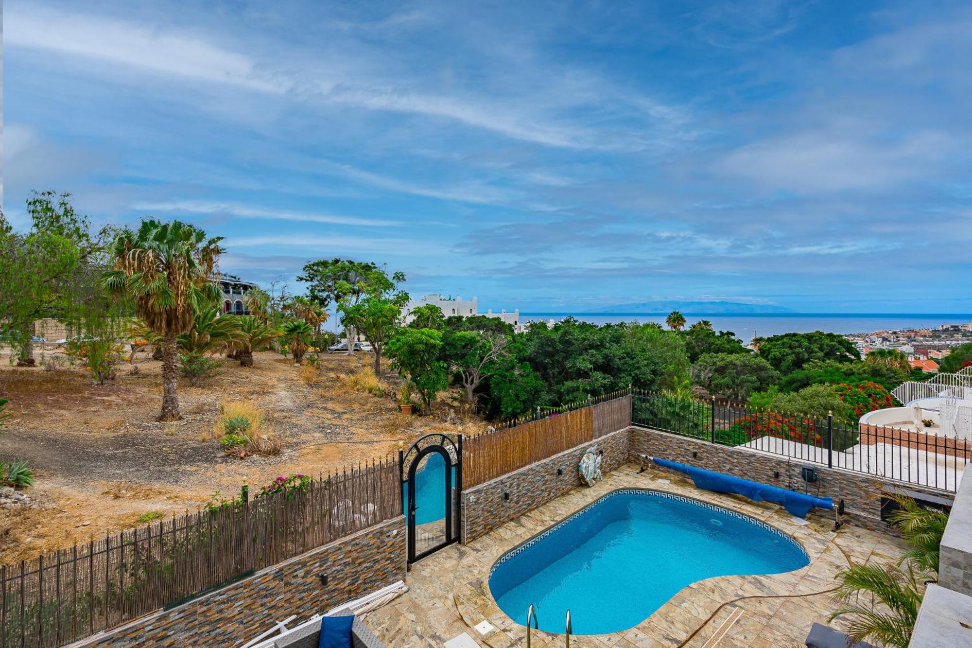 Villa Natali ,Luxury 3-Levels Large Villa On Tenerife, Ocean View, Private Poo L& Barbecue Area Адехе Екстериор снимка